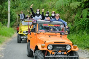 dokumentasi jeep lava tour merapi