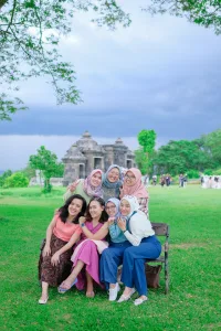 jasa foto keraton ratu boko fotografer private trip jogja