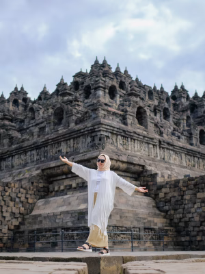 Jasa Foto Candi Borobudur Magelang VW Safari
