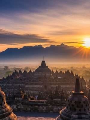 Jasa Foto Sunrise Candi Borobudur Terbaru